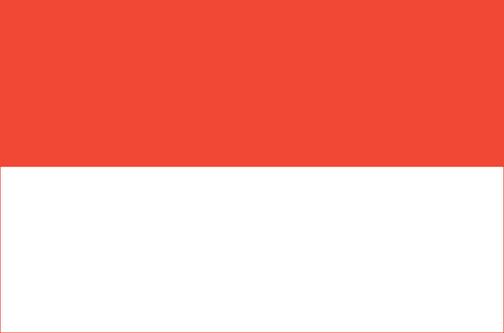флаг индонезии