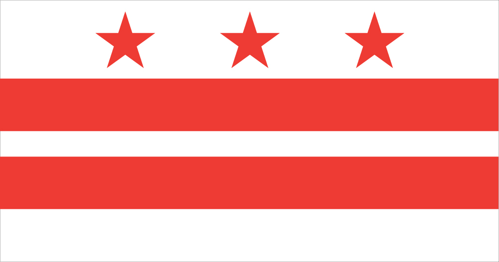 Washington D.C. Flag (Flag of