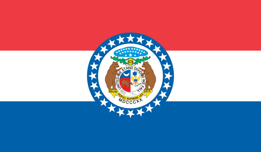 state of missouri flag. Missourian Flag (Flag of
