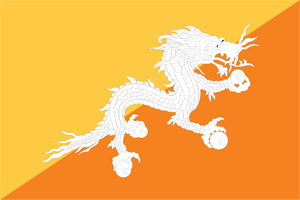 Bhutan Flag