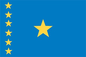 Democratic Republic of the Congo Flag