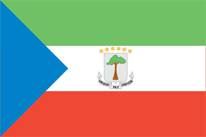 Equitorial Guinea Flag