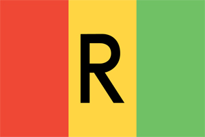 Rwanda Flag (1962 - 2001)
