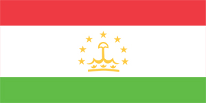 Tajikistan Flag