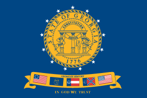 Georgia Flag 2001-2003