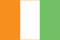 Cote D'Ivoire (Ivory Coast) Flag